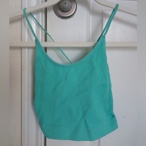 Urban Outfitters strappy back teal top